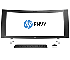 HP ENVY All-In-One PC, 34" Quad HD Curved Screen, Intel® Core™i7, 12GB Memory, 1TB Hard Drive-7200RPM/128GB Solid State Drive, Windows® 10 Home