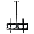 MegaMounts Tilting And Rotating Adjustable-Height Ceiling Television Mount, Black 1 thumbnail image