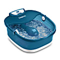 Conair HeatSense Foot and Pedicure Spa with Heated Bubble Massage, 16-1/2”H x 14-1/4”W x 8”D, Blue 1 thumbnail image