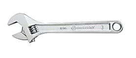 Crescent® Adjustable Wrench, 18", 2 1/16" Opening, Chrome