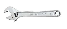 Crescent® Adjustable Wrench, 18", 2 1/16" Opening, Chrome 1 thumbnail image