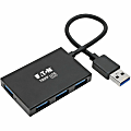 Tripp Lite USB 3.0 Hub SuperSpeed Slim 4 USB-A Ports 5Gbps Compact Aluminum - USB - External - 4 USB Port(s) - 4 USB 3.0 Port(s) - PC 1 thumbnail image
