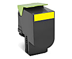 Lexmark™ 80C1SY0 Yellow Return Program Toner Cartridge 1 thumbnail image