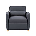 Lifestyle Solutions Serta Isla Convertible Chair, Navy 1 thumbnail image