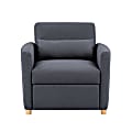 Lifestyle Solutions Serta Isla Convertible Chair, Navy