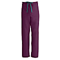 Medline ComfortEase™ Unisex Reversible Drawstring Scrub Pants, 4X, Wine 1 thumbnail image