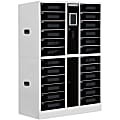 Anywhere Cart 24 Bay RFID Secure Charging Locker - RFID, Card Swipe Reader Lock - for Notebook, Tablet, Chromebook - Overall Size 63" x 35.5" x 18.5" - Metal