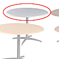 Iceberg OfficeWorks™ Round Tabletop, 36" Diameter, Gray Granite