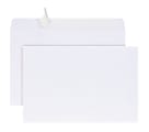 Office Depot® Brand Greeting Card Envelopes, A9, 5-3/4" x 8-3/4", Clean Seal, White, Box Of 100