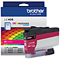 Brother® LC406 INKvestment Magenta Ink Tank, LC406M