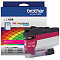 Brother® LC406 INKvestment Tank Magenta Ink Tank, LC406M