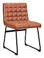 Zuo Pago Dining Accent Chairs, Brown, Set Of 2 Chairs 1 thumbnail image
