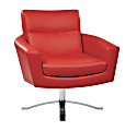 Office Star™ Avenue Six Nova Arm Chair, Red/Chrome
