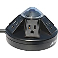 Accell Powramid 6-Outlet Power Center And USB Charging Station, 6' Cord, RY7294