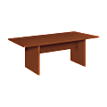 basyx® by HON BL Series Rectangular Conference Table With Slab Base, Medium Cherry