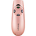 Kensington Presenter Expert Wireless With Green Laser - Rose Gold - Wireless - Radio Frequency - 2.40 GHz - Rose Gold - USB - 4 Button(s) - 1 1 thumbnail image