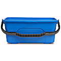 Gritt Commercial Plastic 3-Gallon Window & General Cleaning Buckets, Blue, Pack Of 12 Buckets 1 thumbnail image