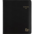 2025 AT-A-GLANCE® Recycled Weekly/Monthly Appointment Book Planner, 7" x 8-3/4", 100% Recycled, Black, January To December, 70951G0525