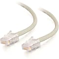 C2G 5ft Cat5e Snagless Unshielded (UTP) Network Patch Cable (USA-Made) - Gray - Category 5e for Network Device - RJ-45 Male - RJ-45 Male - USA-Made - 5ft - Gray 1 thumbnail image