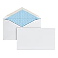 Office Depot® Brand #6 3/4 Security Envelopes, Gummed Seal, White, Box Of 500