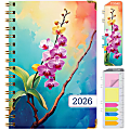 2026 Excello Brands Hardcover Fashion Daily/Weekly/Monthly Planner, 5.5" x 8", Orchid November 2025 - December 2026, (FSHN-CY26-58-81) 1 thumbnail image