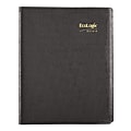 2024 Brownline EcoLogix 12 Months Weekly Appointment Planner, 11" x 8.5", 100% Recycled, Black, January to December, 2024 , CB425W.BLK