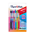 Paper Mate InkJoy 300RT Ballpoint Pens, Colorful Pens with Fashion Wraps, Retractable, Medium Point, Assorted Colors, 6 Count 1 thumbnail image