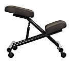 Boss Office Products Ergonomic Kneeling Stool, 25"H x 19 1/2"W x 26"D, Black