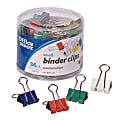 Office Depot® Brand Fashion Binder Clips, 3/4", Assorted Colors, Pack Of 36 1 thumbnail image