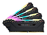 Corsair Vengeance RGB Pro 32GB DDR4 SDRAM Memory Module Kit - 32 GB - DDR4-3600/PC4-28800 DDR4 SDRAM - 3600 MHz - CMW32GX4M4D3600C18 1 thumbnail image