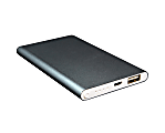Wireless Gear™&nbsp;4,000 mAh Portable Power Bank, Space Gray, G0393 1 thumbnail image