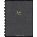 Willow Creek Press Softcover Weekly/Monthly Academic Planner, 8-1/2" x 11", Graphite Grid, July 2026 - June 2027, Total Qty 1 1 thumbnail image