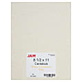 JAM Paper® Card Stock, Brown Parchment, Letter (8.5" x 11"), 65 Lb, Pack Of 100 1 thumbnail image