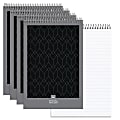 Office Depot® Brand Professional Steno Book, 6" x 9", Legal/Wide Ruled, 70 Sheets, White, Pack Of 4 1 thumbnail image