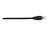Black Box - Patch cable - RJ-45 (M) to RJ-45 (M) - 10 ft - UTP - CAT 5e - molded, snagless, stranded - black 1 thumbnail image