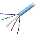 Belkin FastCAT Cat.6 Cable - Bare Wire - 1000ft - Blue 1 thumbnail image