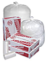 Pitt Plastics HD 14-micron Can Liners, 40 - 45 Gallons, 48" x 40", Natural, Pack Of 250 Liners 1 thumbnail image