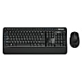 Microsoft® Wireless Desktop 3000 Keyboard/Mouse Combo, Black