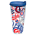 Tervis MLB Chicago Cubs All-Over Tumbler With Lid, 24 Oz, Clear 1 thumbnail image