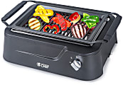 Commercial Chef Indoor Smokeless Infrared Grill, 7”H x 19-1/2”W x 14-13/16”D, Black 1 thumbnail image
