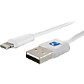 Comprehensive Lightning Male to USB A Male Cable White 6ft