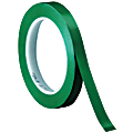 3M™ 471 Vinyl Tape, 3" Core, 0.25" x 36 Yd., Green, Case Of 3 1 thumbnail image