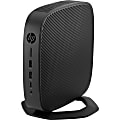 HP t640 - Thin client - SFF - 1 x Ryzen Embedded R1505G / 2.4 GHz - RAM 8 GB - flash 128 GB - eMMC - Radeon Vega 3 - GigE, Bluetooth 5.2 - WLAN: 802.11a/b/g/n/ac/ax, Bluetooth 5.2 - Windows 10 IoT Enterprise for Thin Clients 64-bit 1 thumbnail image