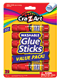 Cra-Z-Art Washable School Glue Sticks, 0.21 Oz, Pack Of 12 Sticks 1 thumbnail image