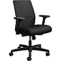 HON® Ignition Fabric High-Back Task Chair, 41% Recycled, Black