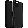 OtterBox Strada Series - Flip cover for cell phone - leather, polycarbonate - shadow black - for Apple iPhone 11 Pro 1 thumbnail image