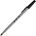 Business Source Bulk Pack Ballpoint Stick Pens - Medium Pen Point - Black - Tungsten Carbide Tip - 60 / Box 1 thumbnail image