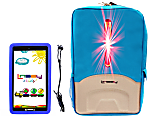 Linsay 7"Tablet, 2GB Memory, 64GB Storage, Android 13, Blue Kids LED 1 thumbnail image