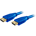 Comprehensive Pro AV/IT High Speed HDMI Cable with ProGrip, SureLength, CL3- Cool Blue 3ft