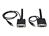 Eaton Tripp Lite Series VGA High-Resolution RGB Coaxial Cable with Audio (HD15 and 3.5mm M/M) 6 ft. (1.83 m) - P504006 1 thumbnail image